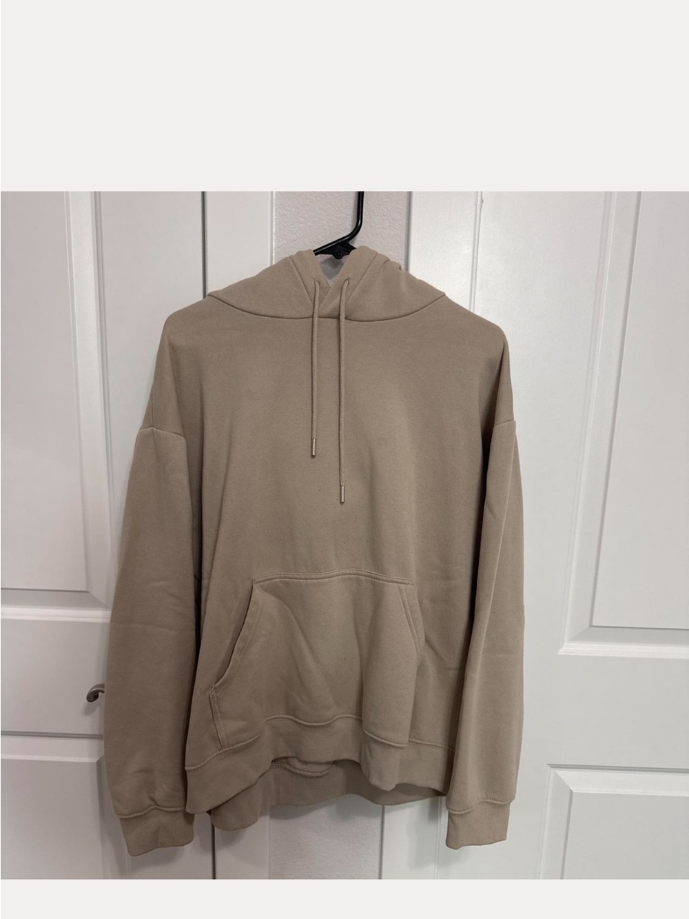 H&M Crewneck Hoodie in Tan